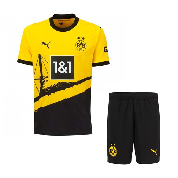 Camiseta Borussia Dortmund Primera Niños 2023-2024